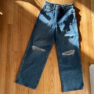 NWT Wrangler High rise loose mom relaxed jeans